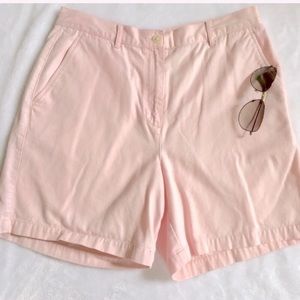LAUREN RALPH LAUREN high rise 7” mom shorts